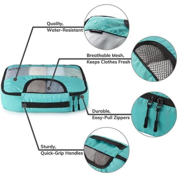 8Pcs Packing Cubes for Suitcases Organizer Bags Set for Travel Essentials Bags - Picture 3 of 7